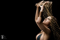 My inspiration for this was the stands of gold wrapping that we found in the studio. Thanks Lynn